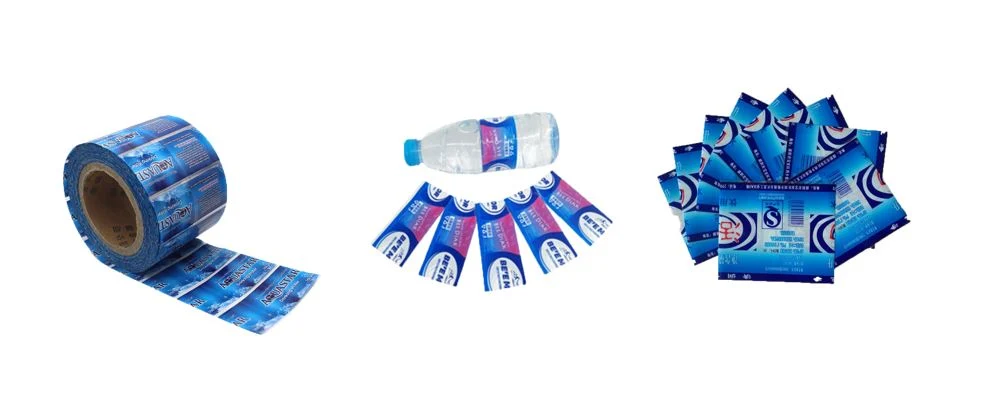 Customized Printing Labels Mineral Water Plastic Bottle Shrink Sleeve PVC Labels